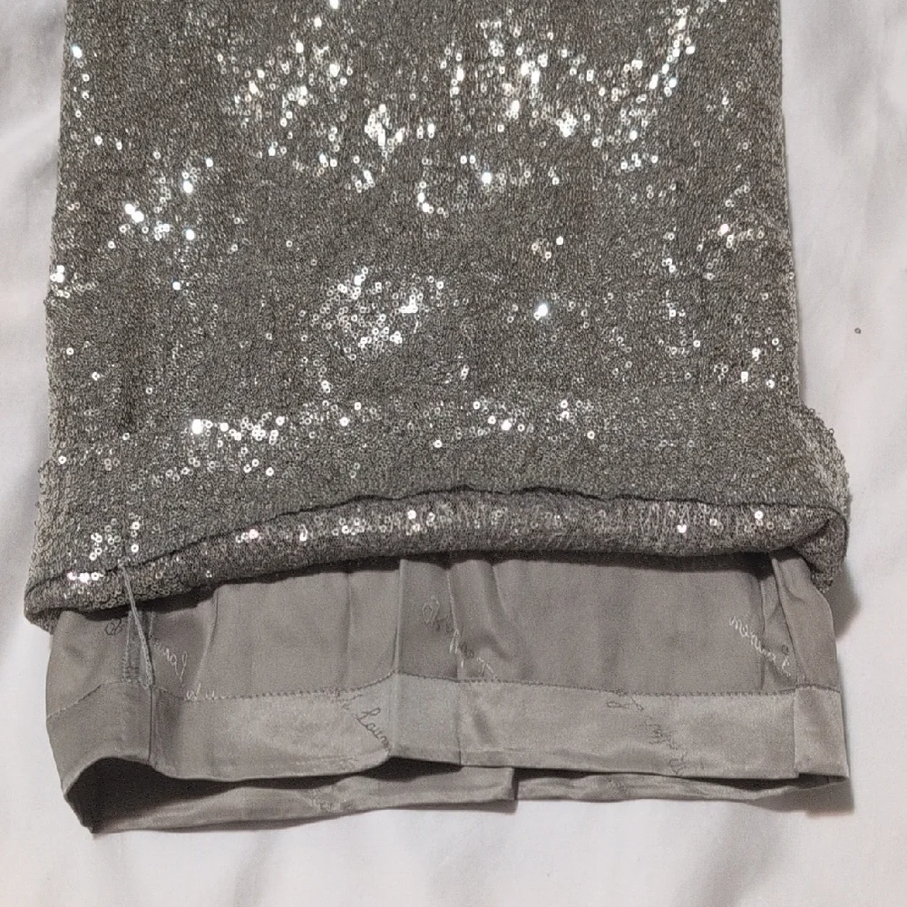 Welles Embellished Wide-Leg Pant. Ralph Lauren Collection - Picture 12 of 12